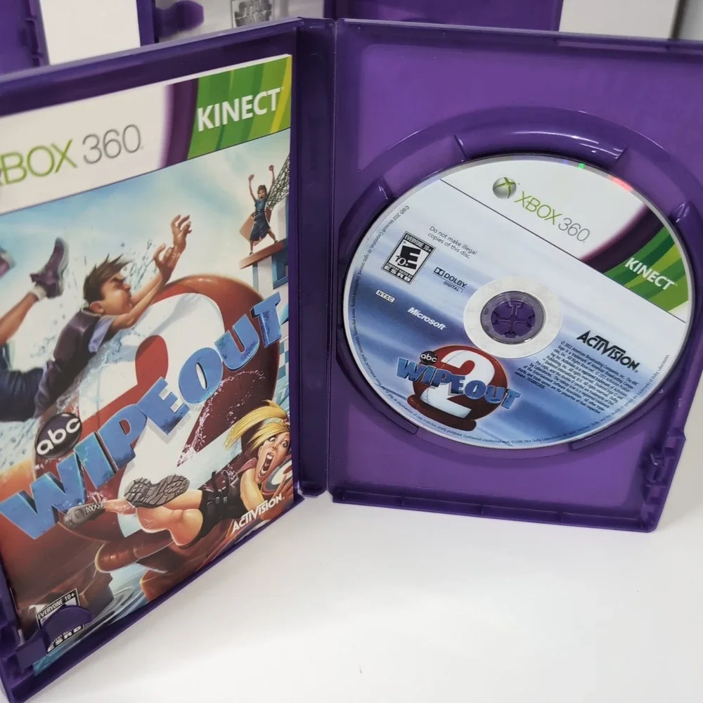 Xbox 360 Kinect Game Lot 4 Pieces‎ total CIB Tested Working